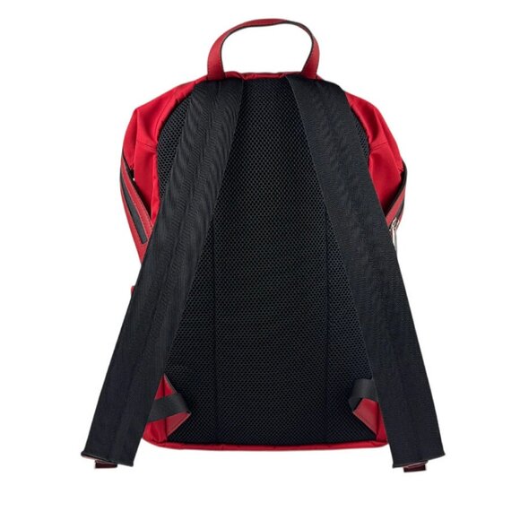 FENDI Backpack Red/Yellow/Blue Nylon/Leather - Picture 3 of 14